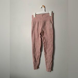 Pink Floral textured Gymshark leggings